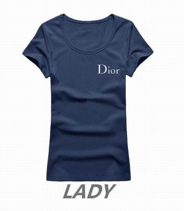 Dior short round collar T woman S-XL-027